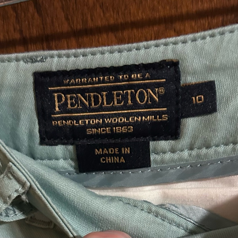 Pendleton Light Green Woolen Apparel - image 3